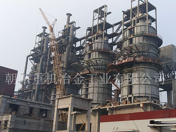 河北縱橫集團豐南鋼鐵有限公司（8*600T/D）雙膛石灰豎窯163萬噸冶金石生產(chǎn)線